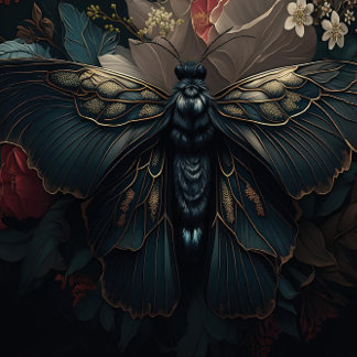 Papier Mousseline Vol Obsidienne 