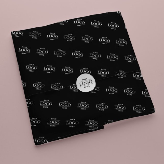 Papier Mousseline Votre entreprise de logo personnalisé Marque comme (Créateur téléchargé)