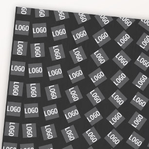 Papier Mousseline Votre logo Logo, Motif de conception ou d'image
