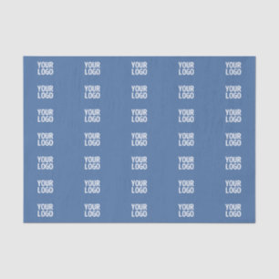 Papier Mousseline Votre logo ou image   Motif de bandes verticales