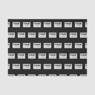 Papier Mousseline Votre logo ou votre conception Arrière - plan de