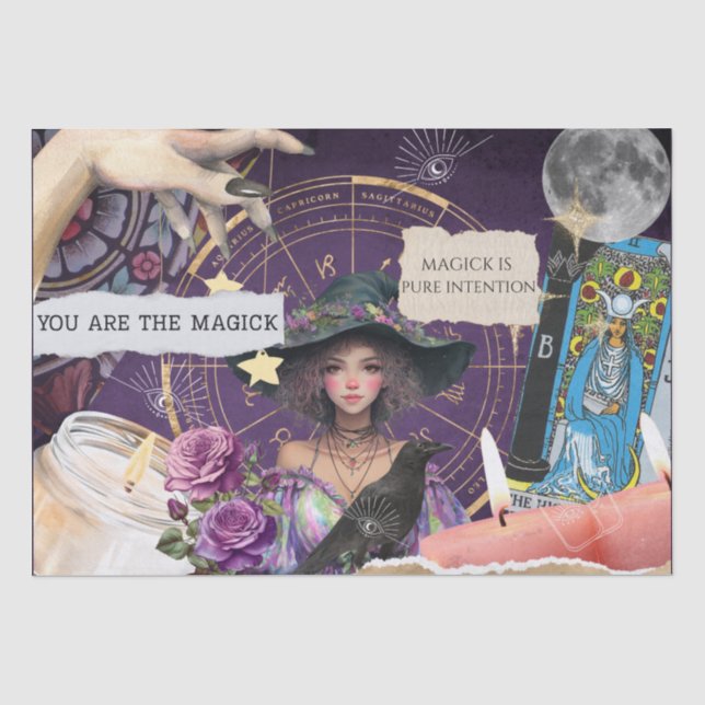 Papier Mousseline Vous êtes le Magick (Recto)
