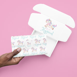 Papier Mousseline Vous Êtes Magique Unicorn Tissu Papier