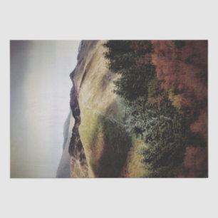 PAPIER MOUSSELINE VUE MONTAGNE SUR LES WALES