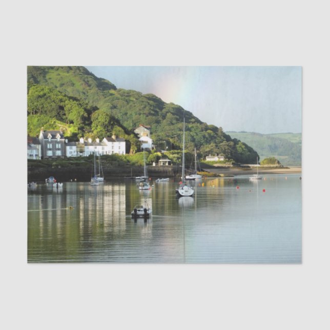 PAPIER MOUSSELINE VUES DES ALLES (Recto)