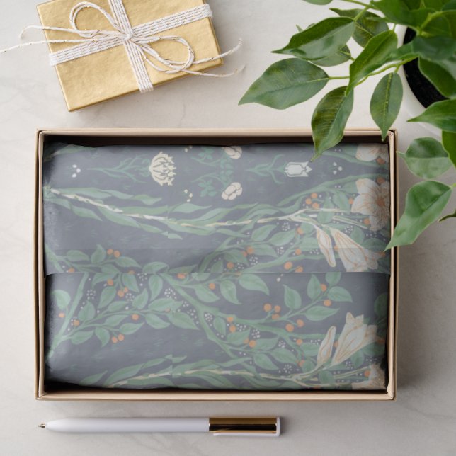 Papier Mousseline Walter Crane White Francesca (Cadeau)