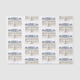 Papier Mousseline Watercolor Anglais Manor Mariage