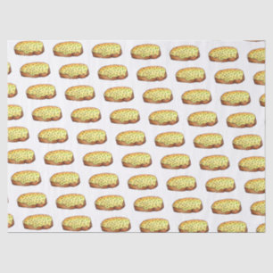 Papier Mousseline Welsh Rarebit Savoureux Fromage Toast British Food