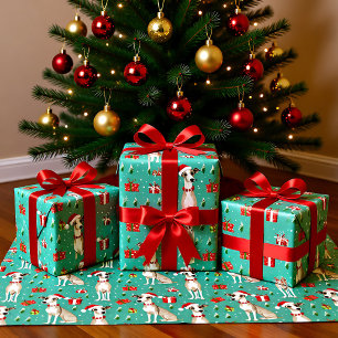 Papier Mousseline Whippet Whimsy Christmas