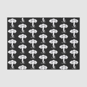 Papier Mousseline White Elephant Family Home Adresse Républicaine