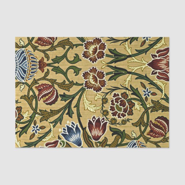 Papier Mousseline William Morris - Brocade, (Recto)
