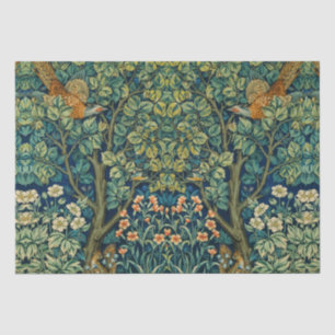 Papier Mousseline William Morris Design Style Vintage