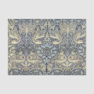 Papier Mousseline William Morris Peacock et Dragon