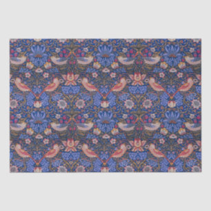Papier Mousseline William Morris Strawberry Thief Motif floral
