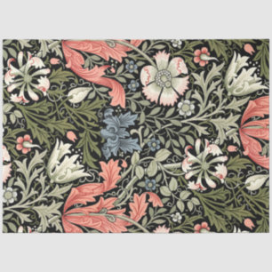 Papier Mousseline William Morris Vintage Compton modèle floral