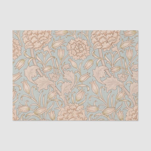 Papier Mousseline William Morris Wild Tulip Fleur Design Floral (Recto)