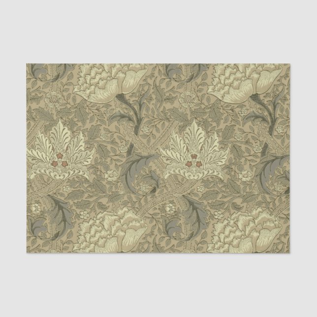 Papier Mousseline William Morris Windrush Motif de fond d'écran (Recto)
