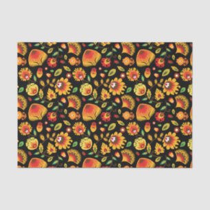 Papier Mousseline Wycinanki Autumn Folklore