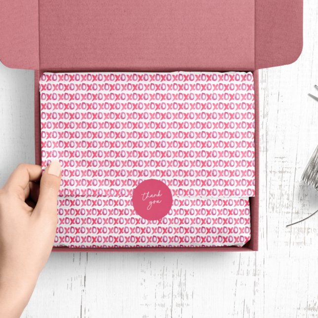 Papier Mousseline XOXO Valentine's Day Patterned (Créateur téléchargé)