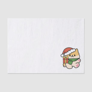 Papier Mousseline Yappy Howlidays - Jote Christmas Dog Cartoon