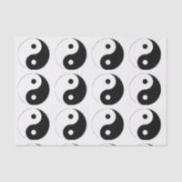 Ying Yang emballage cadeau Tissu
