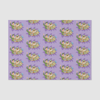 Papier Mousseline Yogi Ours et amis Surprise