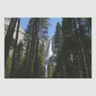 Papier Mousseline Yosemite Falls et Woods Paysage Photographie