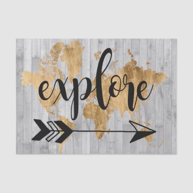 Papier Mousseline Young Explorer V (Recto)