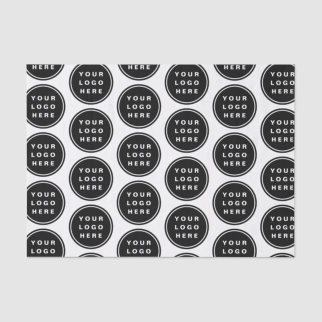 Papier Mousseline Your Business Logo Promoteur Business Company (Recto)