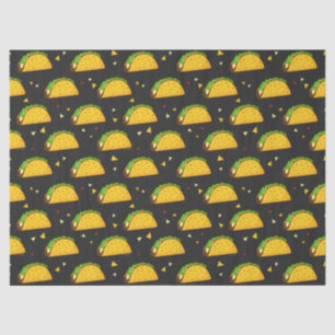 Papier Mousseline Yummy Taco Motif
