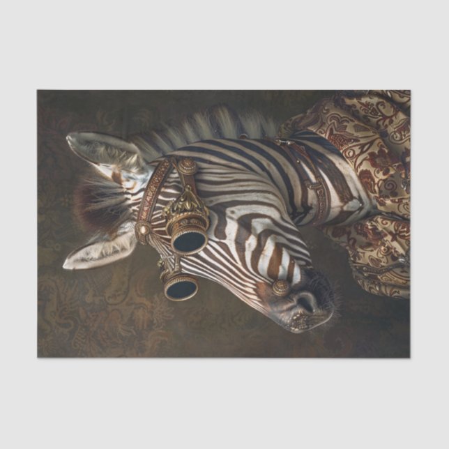 Papier Mousseline Zebra Extravaganza14 (Recto)