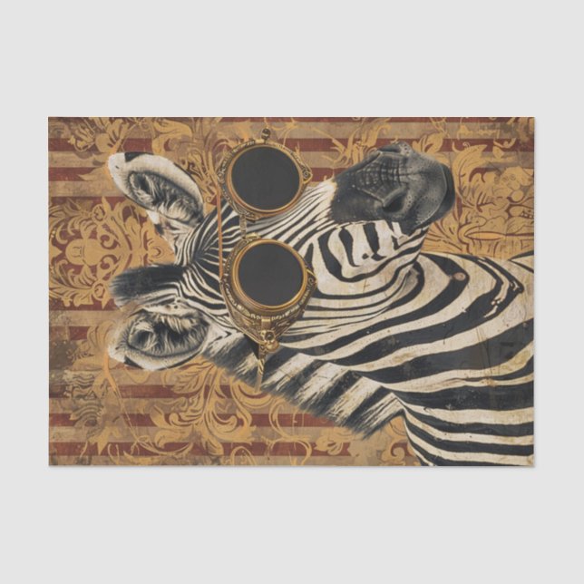 Papier Mousseline Zebra Extravaganza6 (Recto)