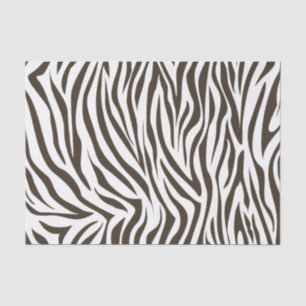 Papier Mousseline Zèbre de safari de kola