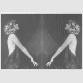 Papier Mousseline Ziegfeld 1920 Follies filles