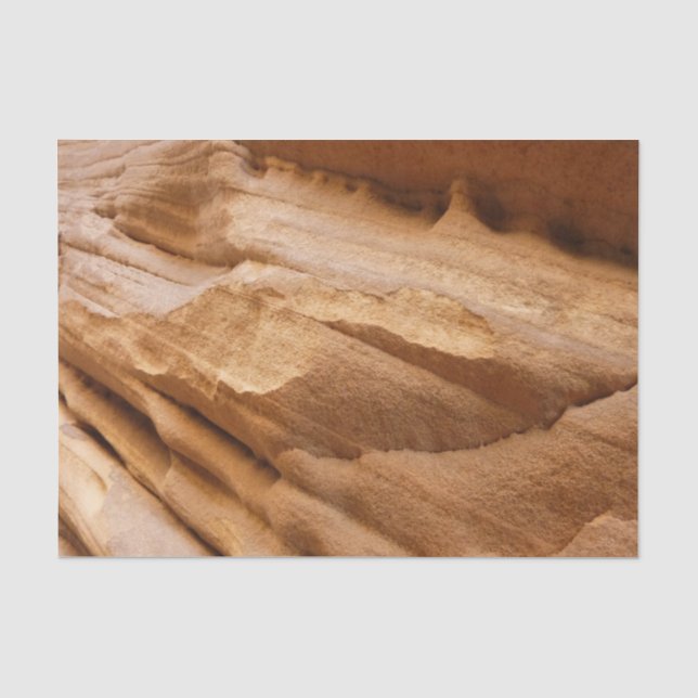 Papier Mousseline Zion Canyon Wall II Red Rock Photographie Abstrait (Recto)