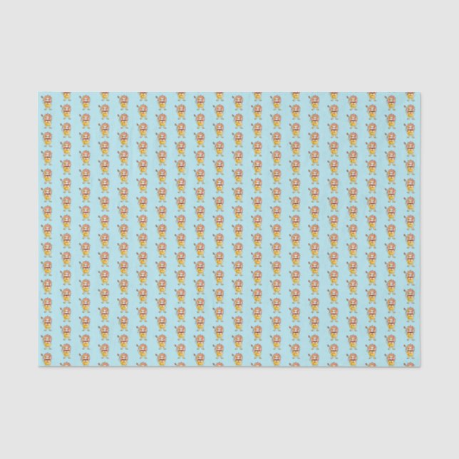Papier Mousseline Zodiac Leo (Recto)