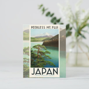 Papier Mt Fuji Japon affiche Voyage Art Vintage