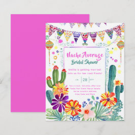 Papier Nacho Fête des mariées moyenne Dernière Fiesta