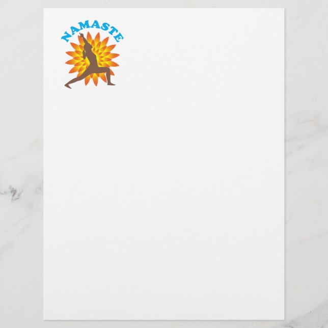Papier Namaste (Devant)