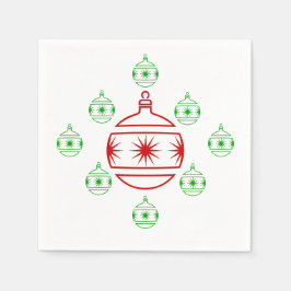 Papier Napkin - Feiertagsschmuck Serviette