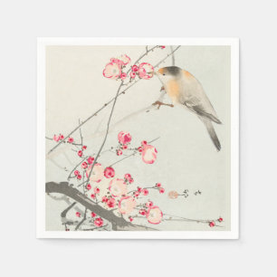 PAPIER NAPKIN : JAPANISCHE WOODBLOCK : OHARA KOSON SERVIETTE