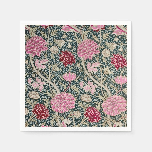 PAPIER NAPKIN : WILLIAM MORRIS : CRAY DESIGN SERVIETTE (Vorderseite)