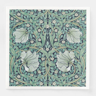 PAPIER NAPKIN : WILLIAM MORRIS : PIMPERNEL SERVIETTE