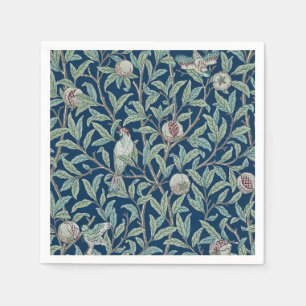 PAPIER NAPKIN: WILLIAM MORRIS : POMEGRANATE SERVIETTE