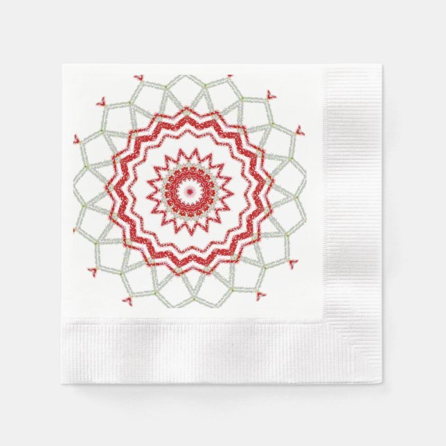 Papier Napkins, Cocktail Cocktail Serviette (Vorderseite)