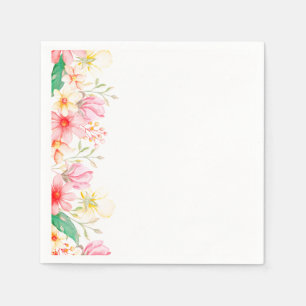 Papier Napkins-Floral Print Serviette