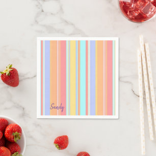 Papier Napkins, Pastel Serviette