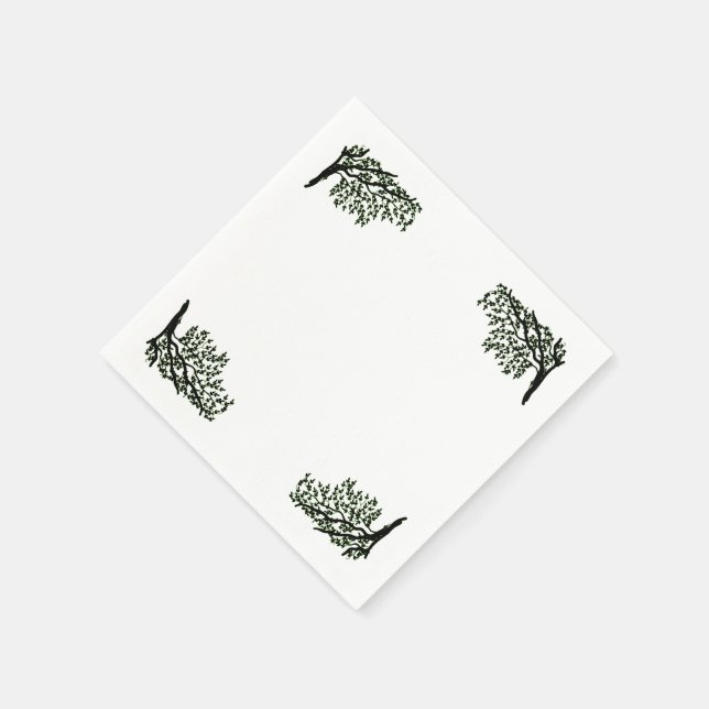 Papier Napkins - Wendebaum Serviette (Ecke)