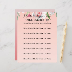 Papier Narcisse blanc sur Mariage rose circulaire