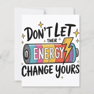 Papier ⚡ ne laissez pas leur énergie changer les vôtres